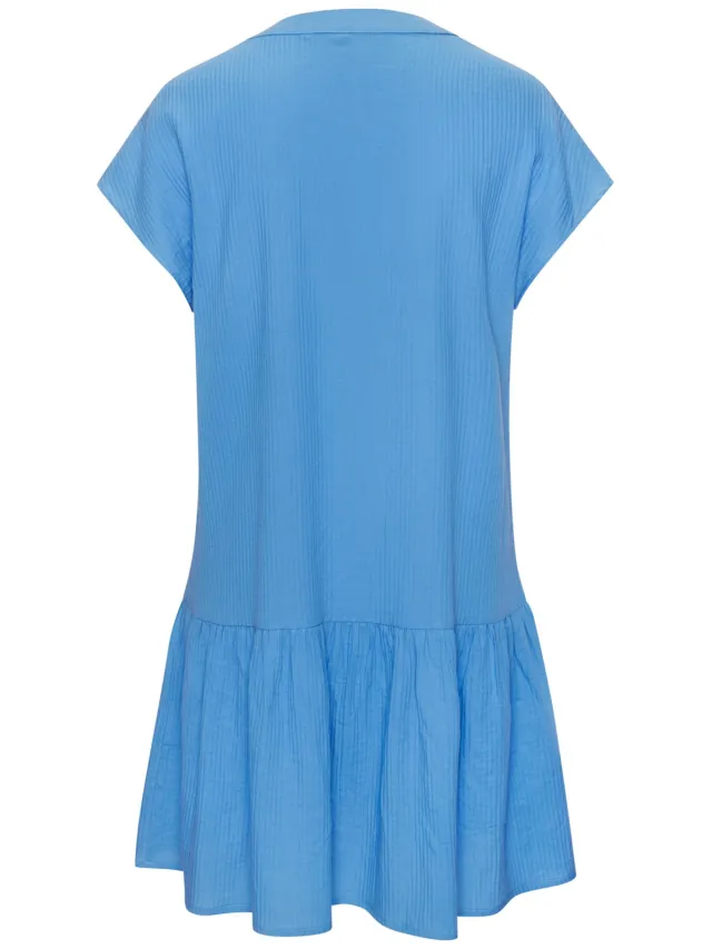 Blousejurk blauw