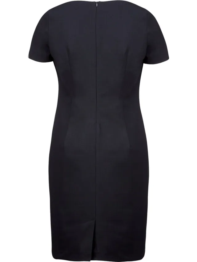 Kariban Jurk Dames 42 NL (44 FR) Kariban Navy 64% Polyester, 34% Viscose, 2% Elasthan