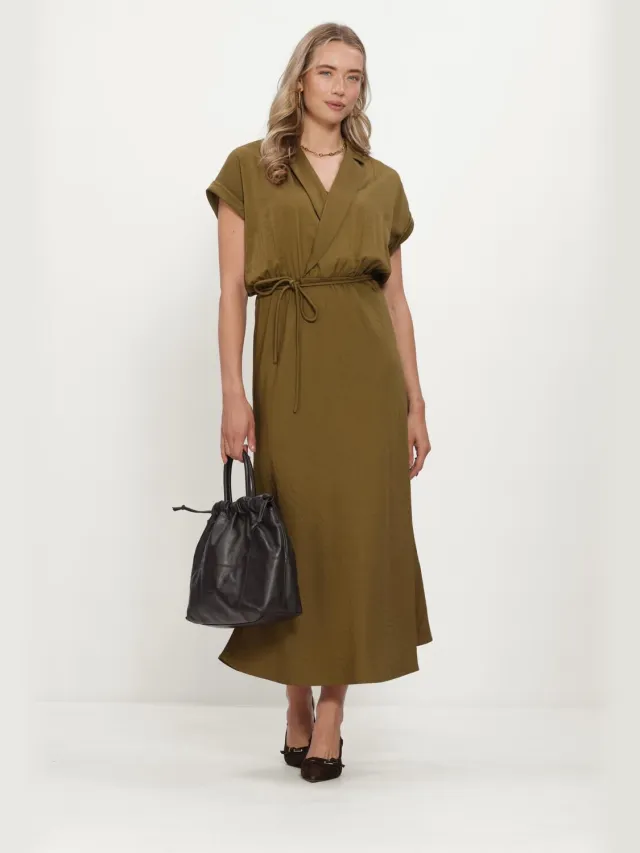 Beaumont Dames Jurken Jordyn Dress - Olijf