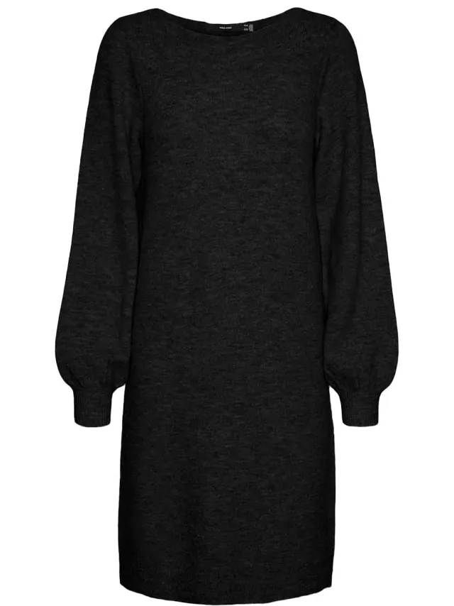 Vero Moda Lefile Balloon Dress Zwart