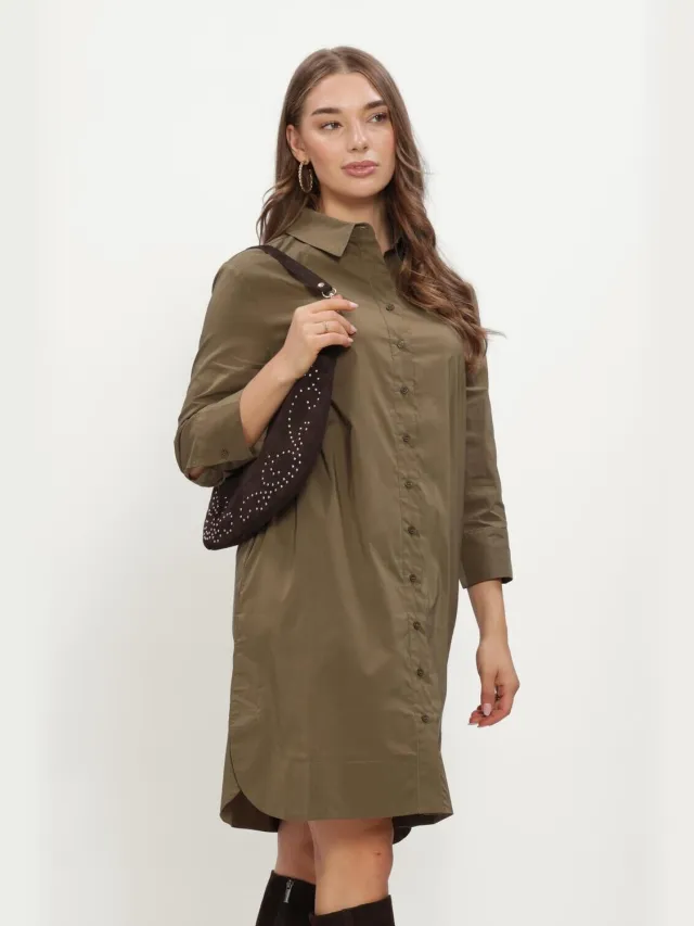 Notre-V Dames Jurken Nv-inneke - Khaki