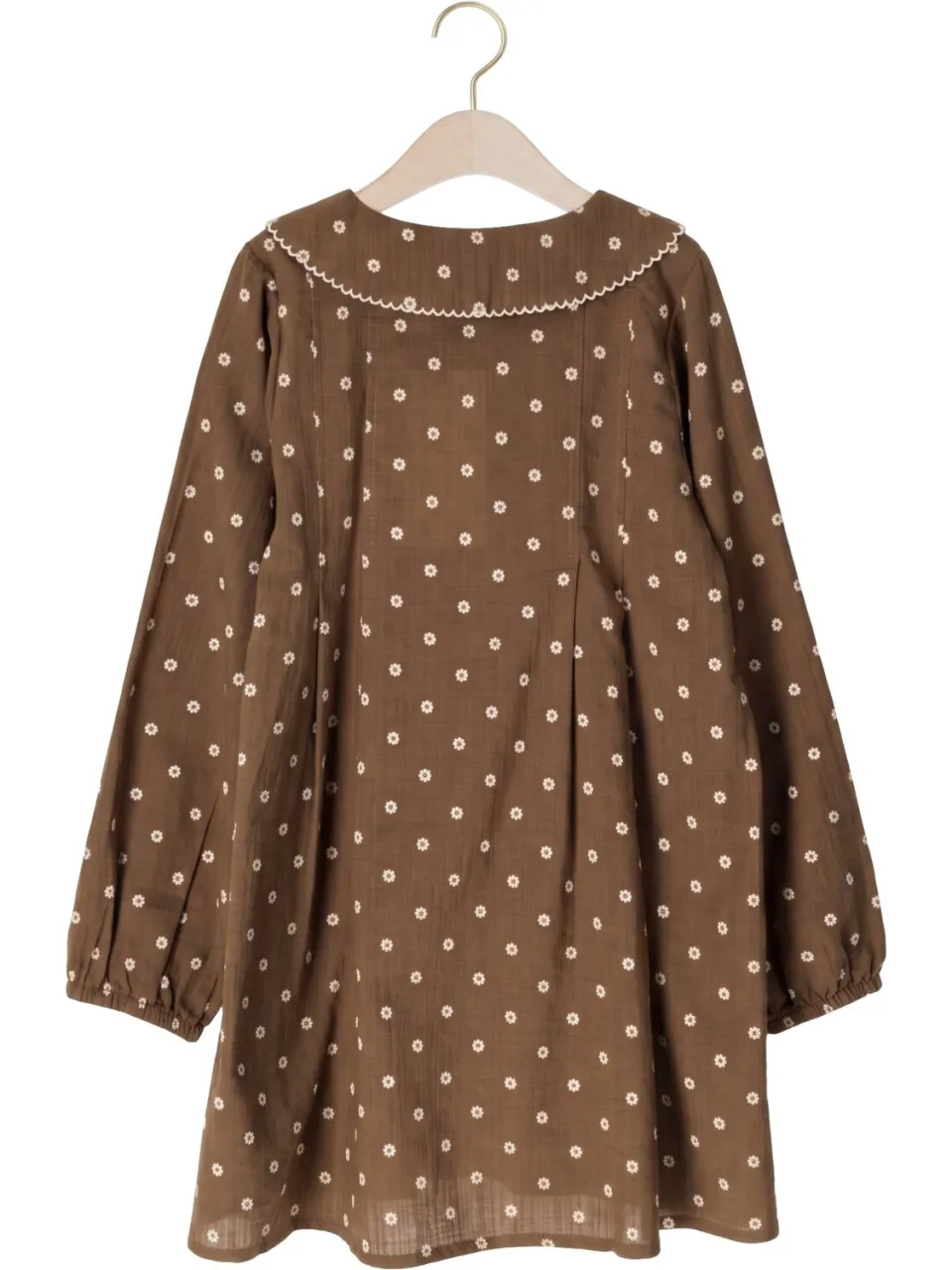 Lil' Atelier Meisjes Jurken Nmfhulla Ls Loose Dress Lil - Bruin, foto 2