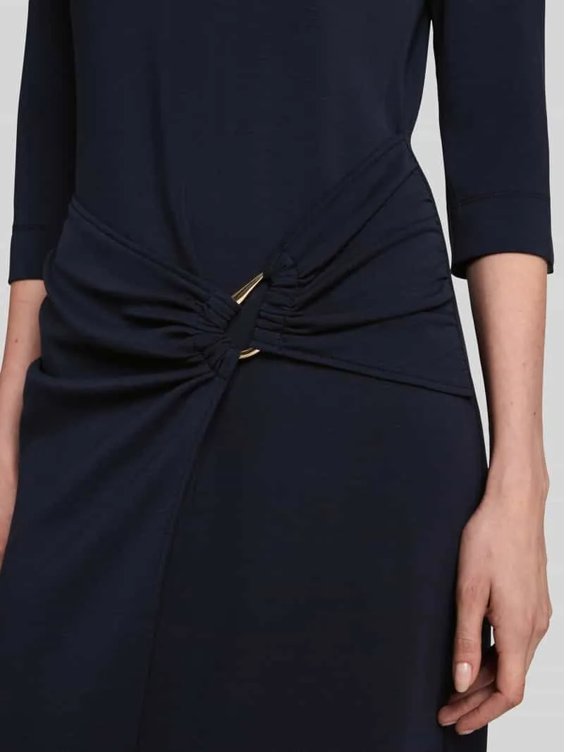 Tom Tailor Getailleerde businessjurk van modalmix marineblauw, foto 4