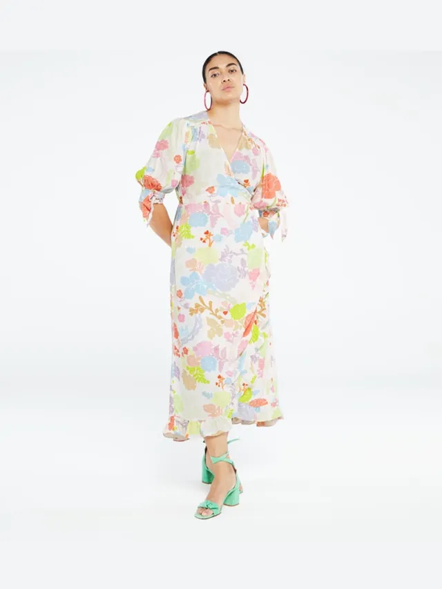 Fabienne Chapot Channa Dress 94 Dames - Jurk - Gebroken wit