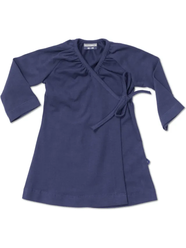 Silky Label jurkje plum purple - lange mouw - paars