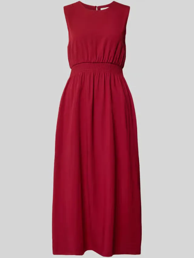 MSCH Copenhagen Daria midi-jurk bordeaux, foto 2