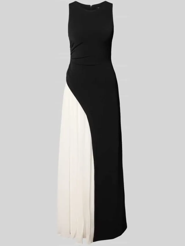 Forever New Maxi-jurk met ronde hals model 'Candace' Zwart