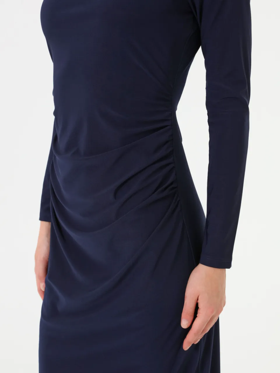 Modest Dress Refka marineblauw, foto 2