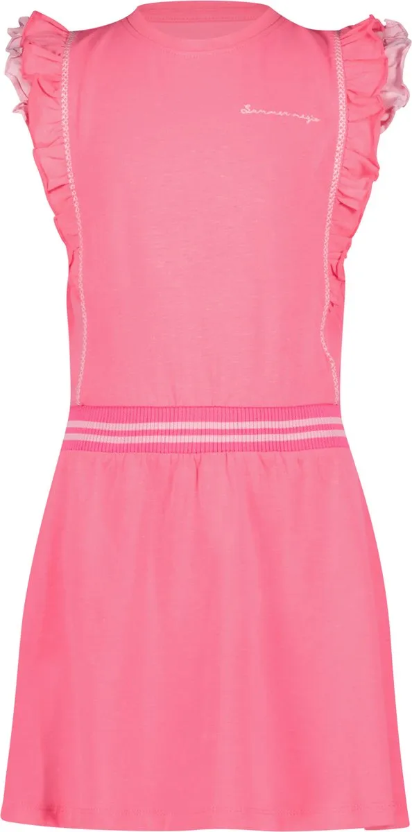 4President Meisjes jurk - Neon Pink - Meisjes jurken