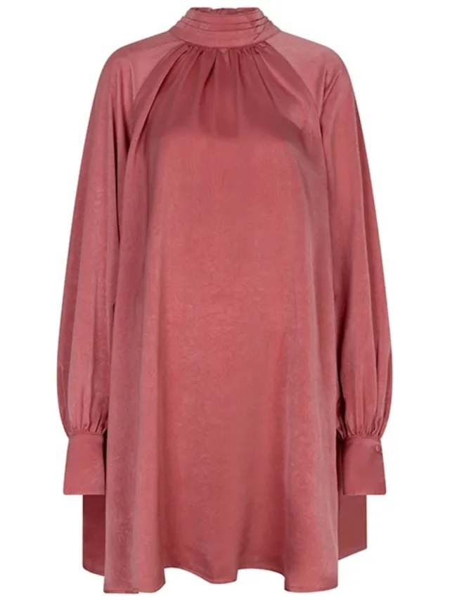Lofty Manner Dress Luvi - Coral Roze