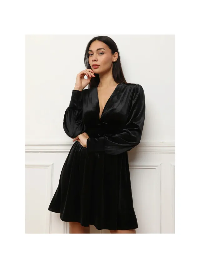 La Modeuse Jurk La Modeuse 73512_P173463 Zwart