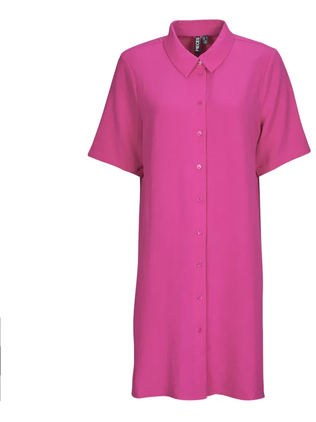 Pieces Korte Jurk Pieces PCSIJA Roze