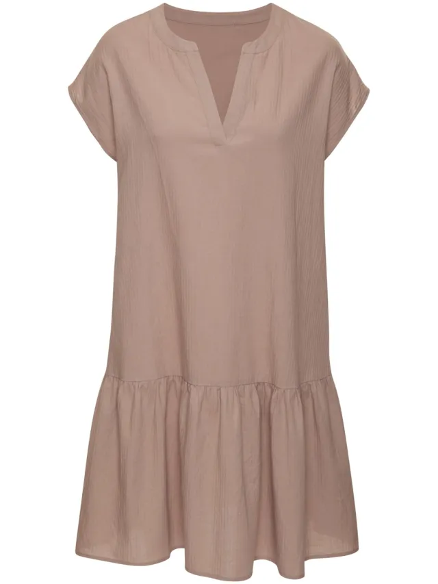 Blousejurk taupe