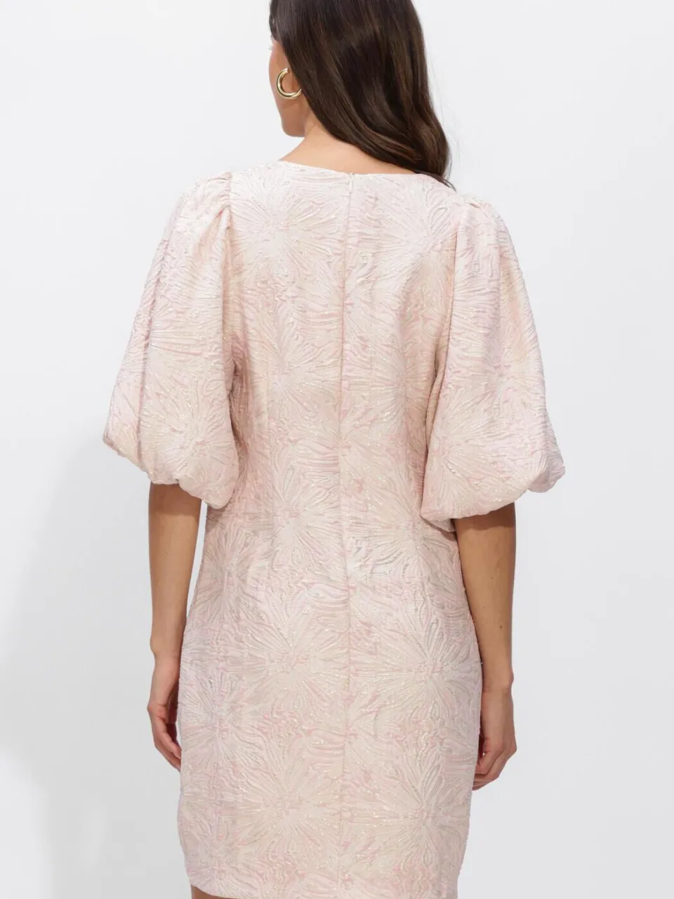 Notre-V Dames Jurken Nv-henderika Brocade Dress - Roze, foto 3