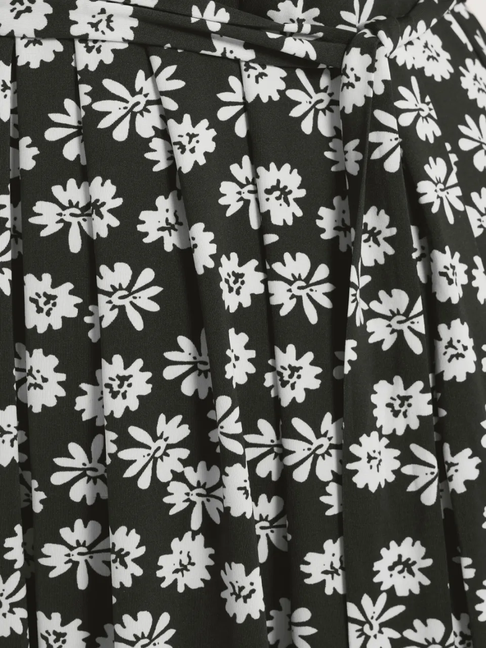 Yours Zwarte Maxiwikkeljurk Met Bloemenprint En Korte Mouwen, foto 5
