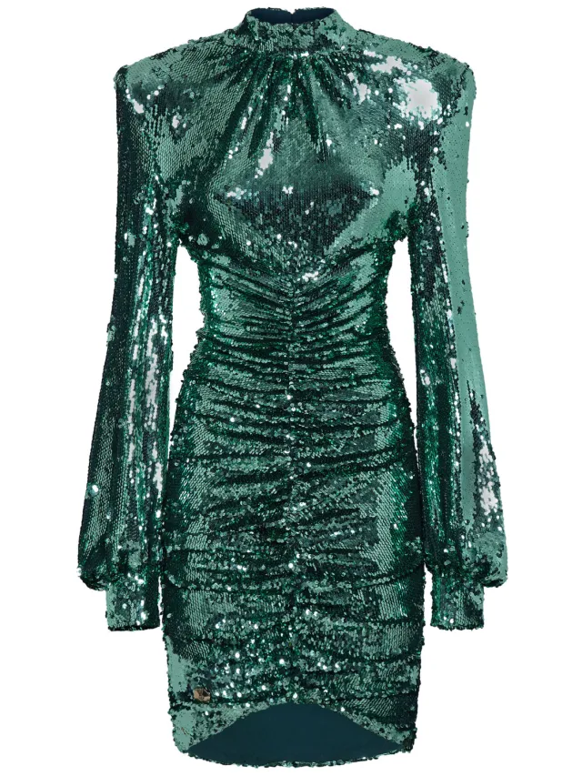 Philipp Plein Avondjurk groen, foto 2