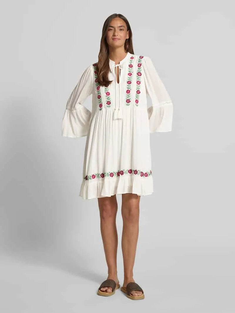 Yas Tunicajurk met stitchings model 'CHELLA' offwhite, foto 4