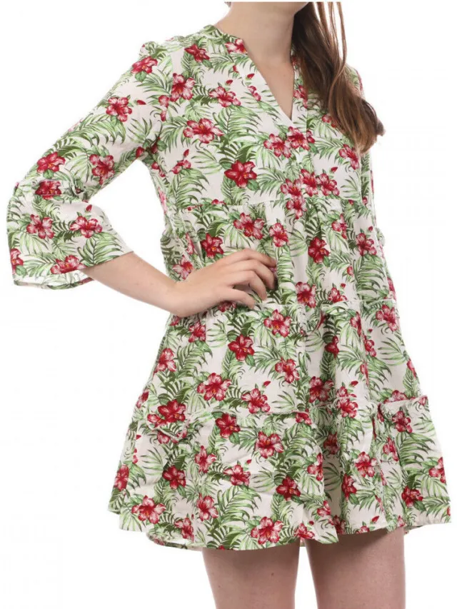 Vero Moda Korte Jurk Vero Moda Easy Wit