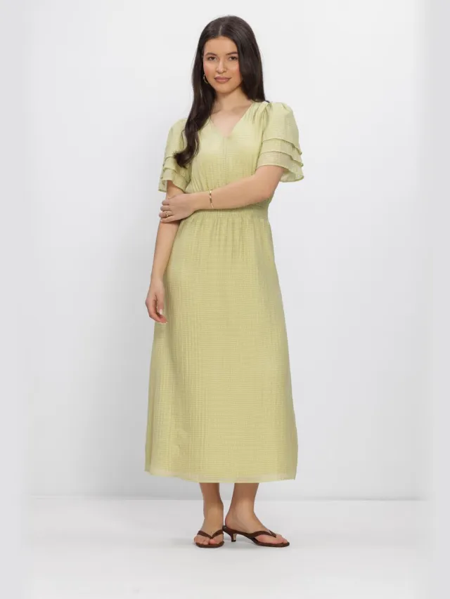 Freebird zomerjurk lichtgroen