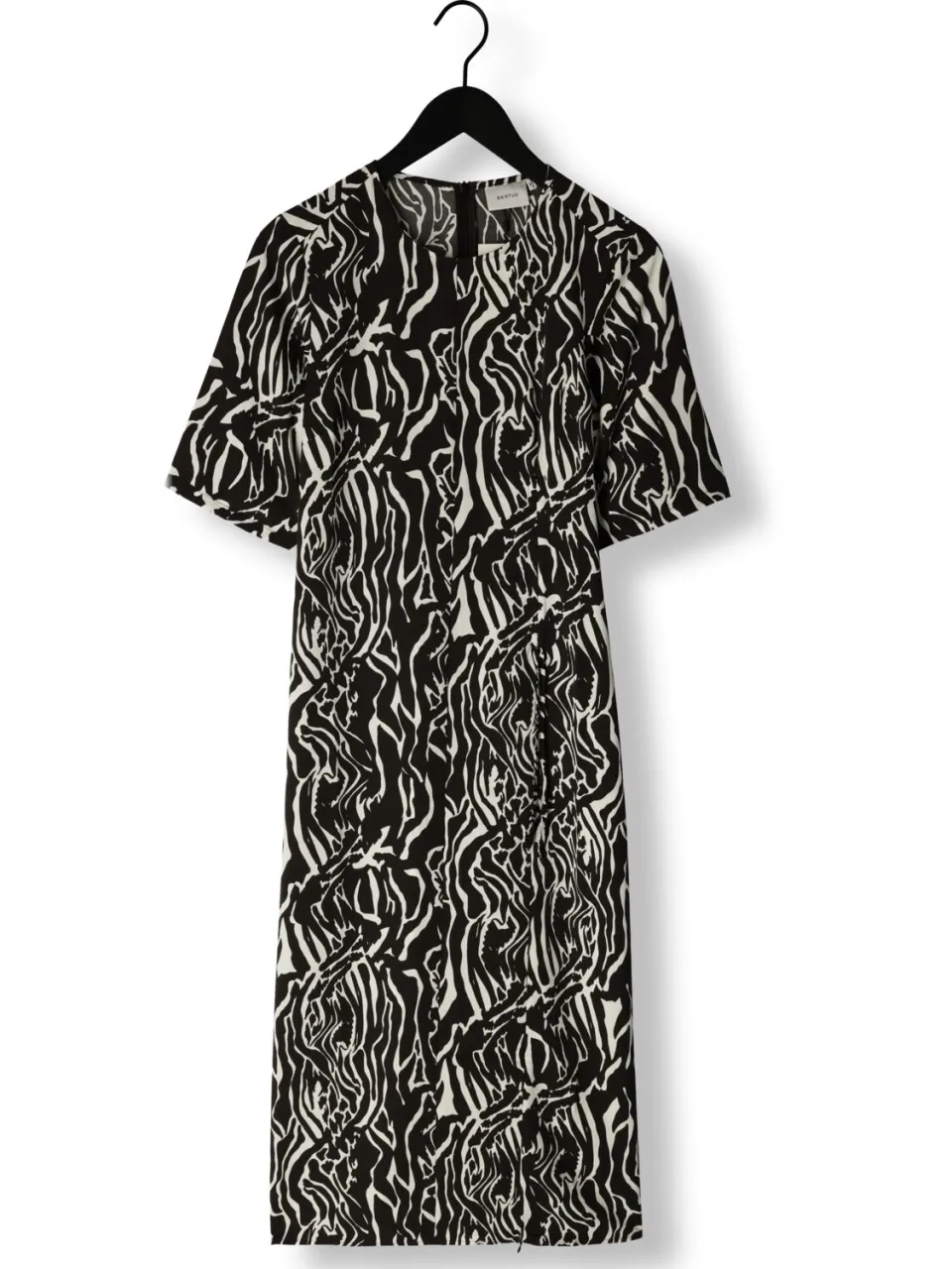 Gestuz Dames Jurken Brayagz P Midi Dress - Zwart, foto 2