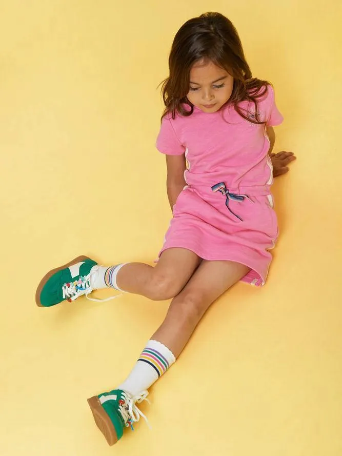 Jubel jurk Rolling into Spring roze, foto 3
