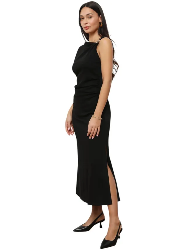 La Modeuse Jurk La Modeuse 74525_P176083 Zwart
