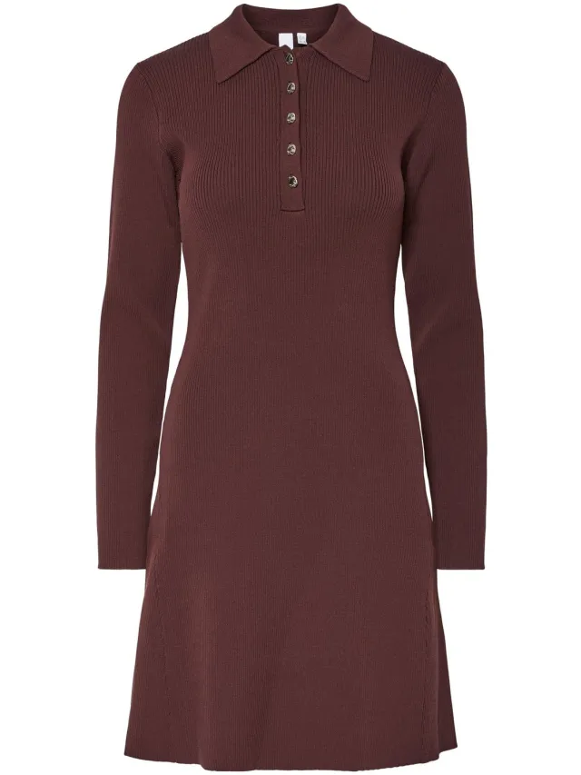 Yas Gebreide jurk YASNAMA MINI Port Royale