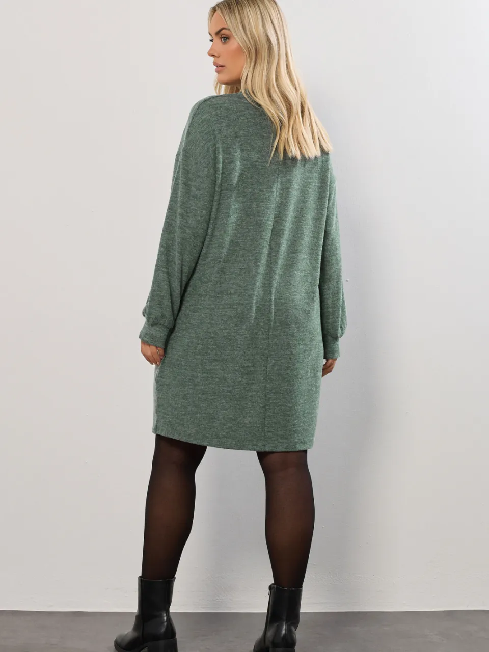 Yours Groene Soft Touch Jumperjurk, foto 3