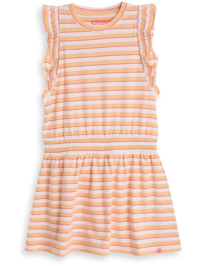 4President Meisjes jurk - Bright white - Meisjes jurken
