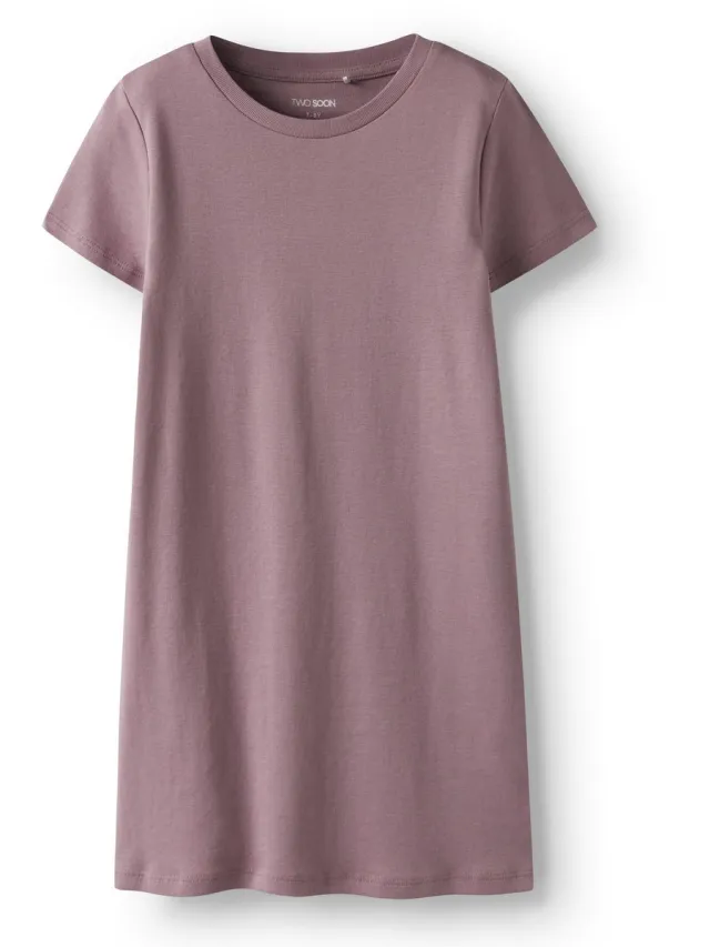 NAME IT TKFLOX 2P SS DRESS NOOS - Meisjes - Jurken Violet