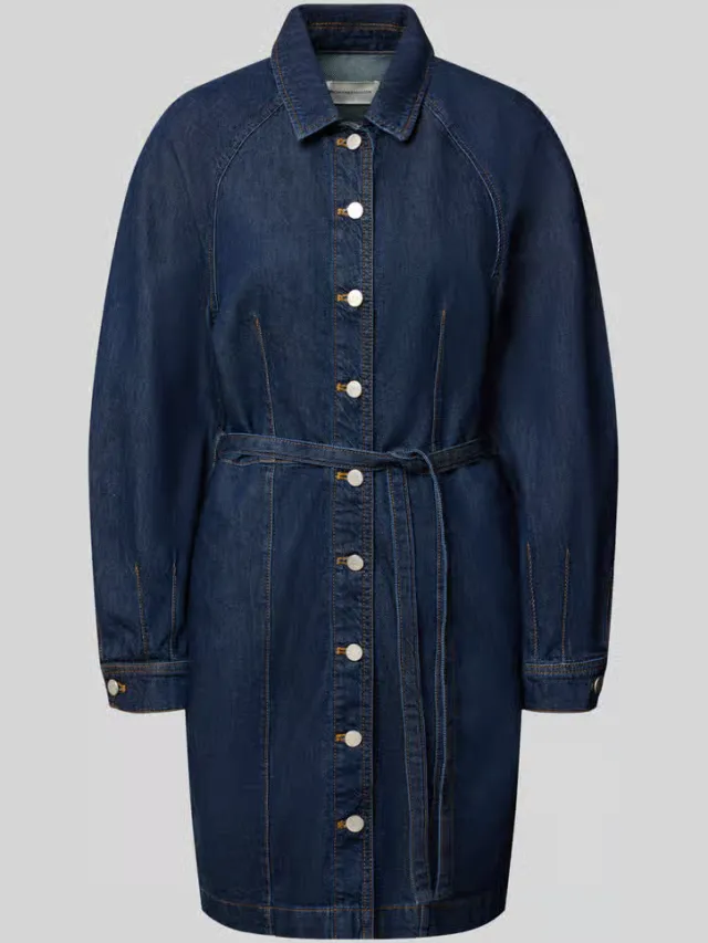 MSCH Copenhagen Mschsana Lis denimjurk donkerblauw, foto 2